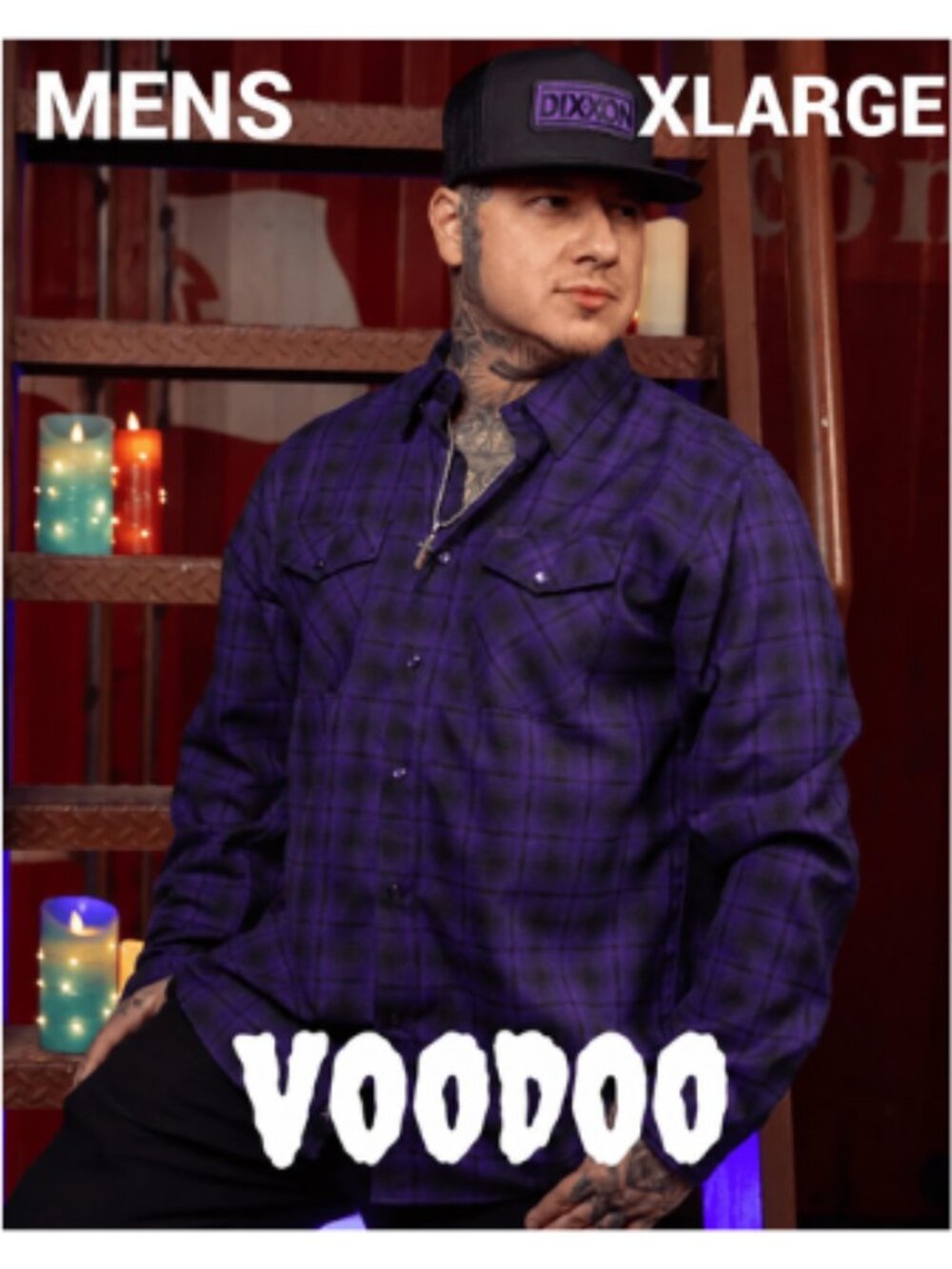 DIXXON Flannel VOODOO Flannel Shirt - Men's XL
